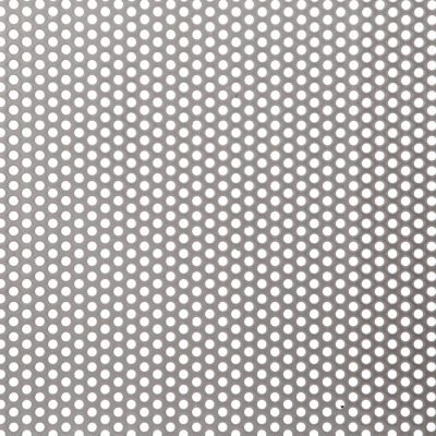 R03230 Perforated Metal Sheet: 3.2mm Round, 30% Open Area